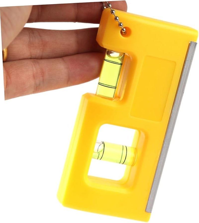 Magnetic Level Bubble Ruler with Hanging Chain for Angle Measurement Portable Spirit Level Tool - Image 5